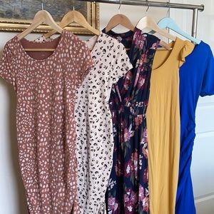 Maternity dress lot (5) size small